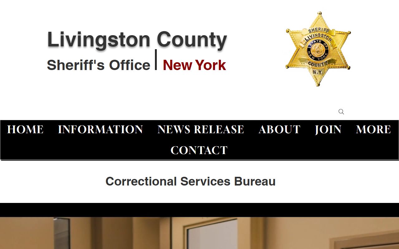 Livingston County Jail inmate records correctional services bureau